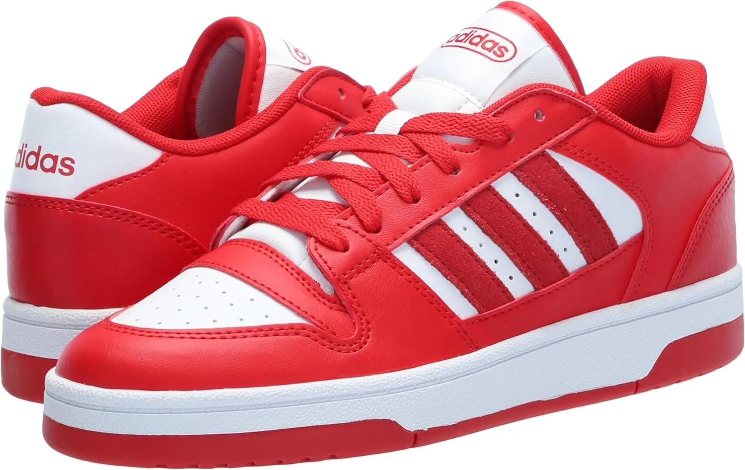 adidas Mens Break Start Lace Up Sneakers Shoes Casual - Grey