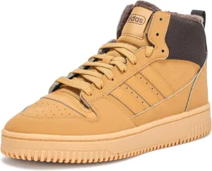 adidas Unisex Break Start Mid Top Winterized Basketball Sneaker, Mesa/Dark Brown/Gum, 13 US Men