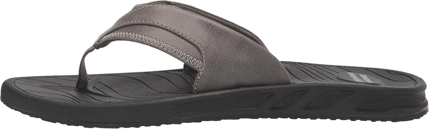 Amazon Essentials Men's Slip-on Flip Flop Comfort Sandals, Casual