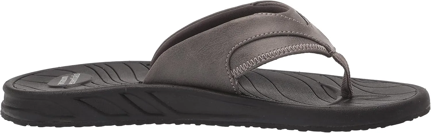 Amazon Essentials Men's Slip-on Flip Flop Comfort Sandals, Casual