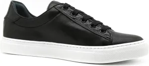AVIMA Men's Il Capitano Italian Leather Luxury Sneakers - Nero - Xmas, Birthday Gifts