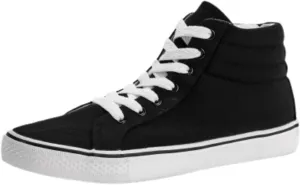 Balera Unisex High-Top Canvas Sneakers Perfect for Dance