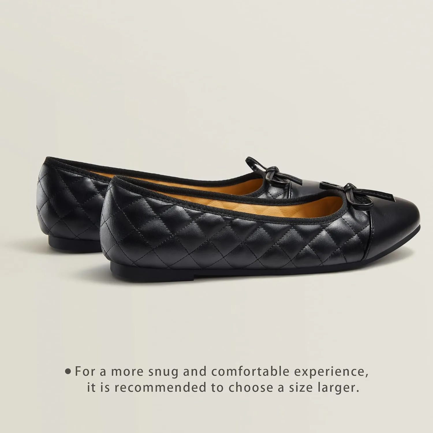 Ballet Flats for Women;Round Toe Mary Jane;Soft Leather Geometric Patterns Dressy Flats;Bowknot Slip on Women Shoes