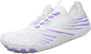 Barefoot Shoes Women Men Non Slip Wide Toe Box Waterproof Running Sneakers Athletic Workout Couple Shoe Hiking Travel Fishing Grounded Footwear Unisex Outdoor Casual Zero Drop Sneaker