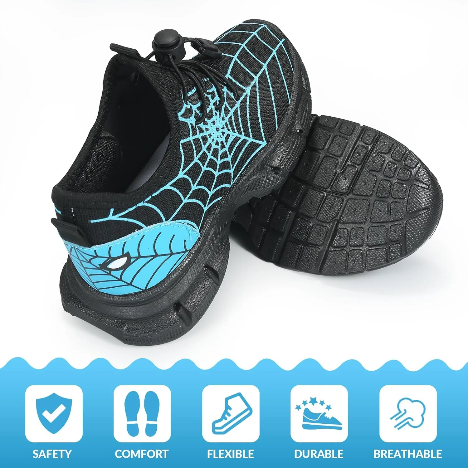 Boy Festive Tennis Shoes for Children's Parties Breathable Light Up LED Shoes for Kids