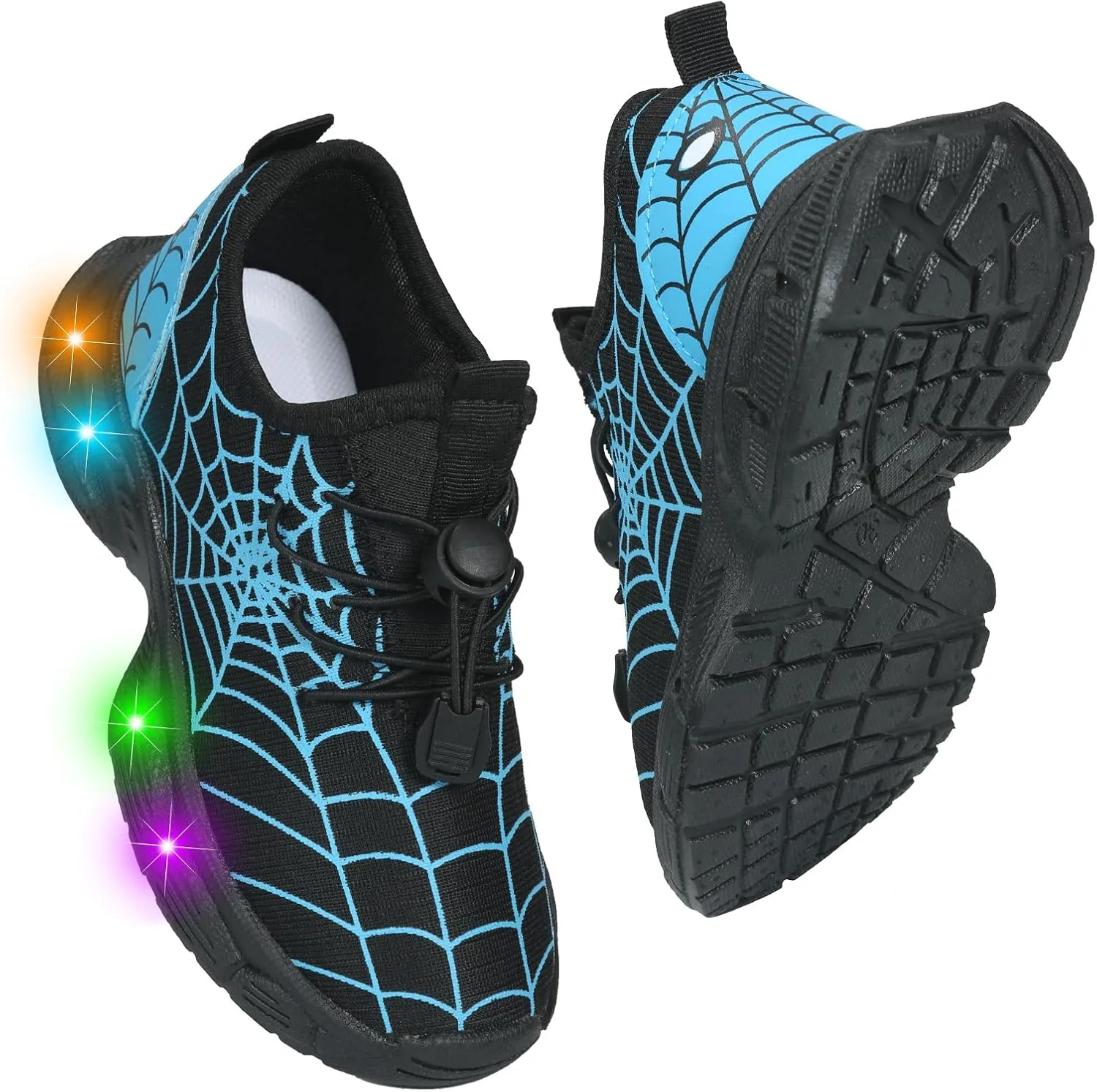 Boy Festive Tennis Shoes for Children's Parties Breathable Light Up LED Shoes for Kids