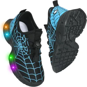 Boy Festive Tennis Shoes for Children's Parties Breathable Light Up LED Shoes for Kids