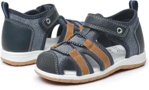 Boys Girls Sandals, Toddler Little Kids Closed Toe Fisherman Summer Sandals