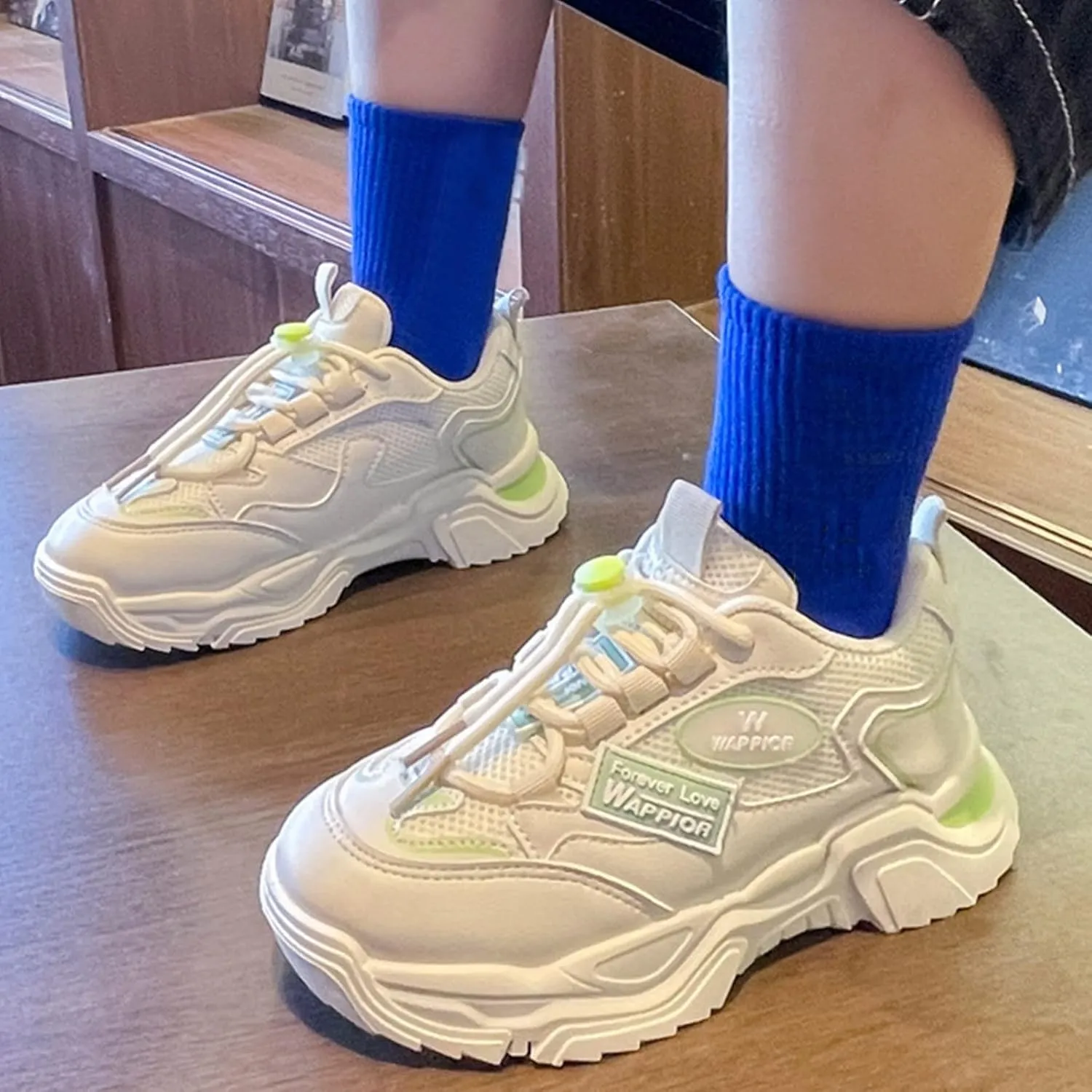Boys Girls Sneakers Kids Tennis Shoes Lightweight Breathable Mesh Walking Running Shoe for Toddler/Little Kid/Big Kid