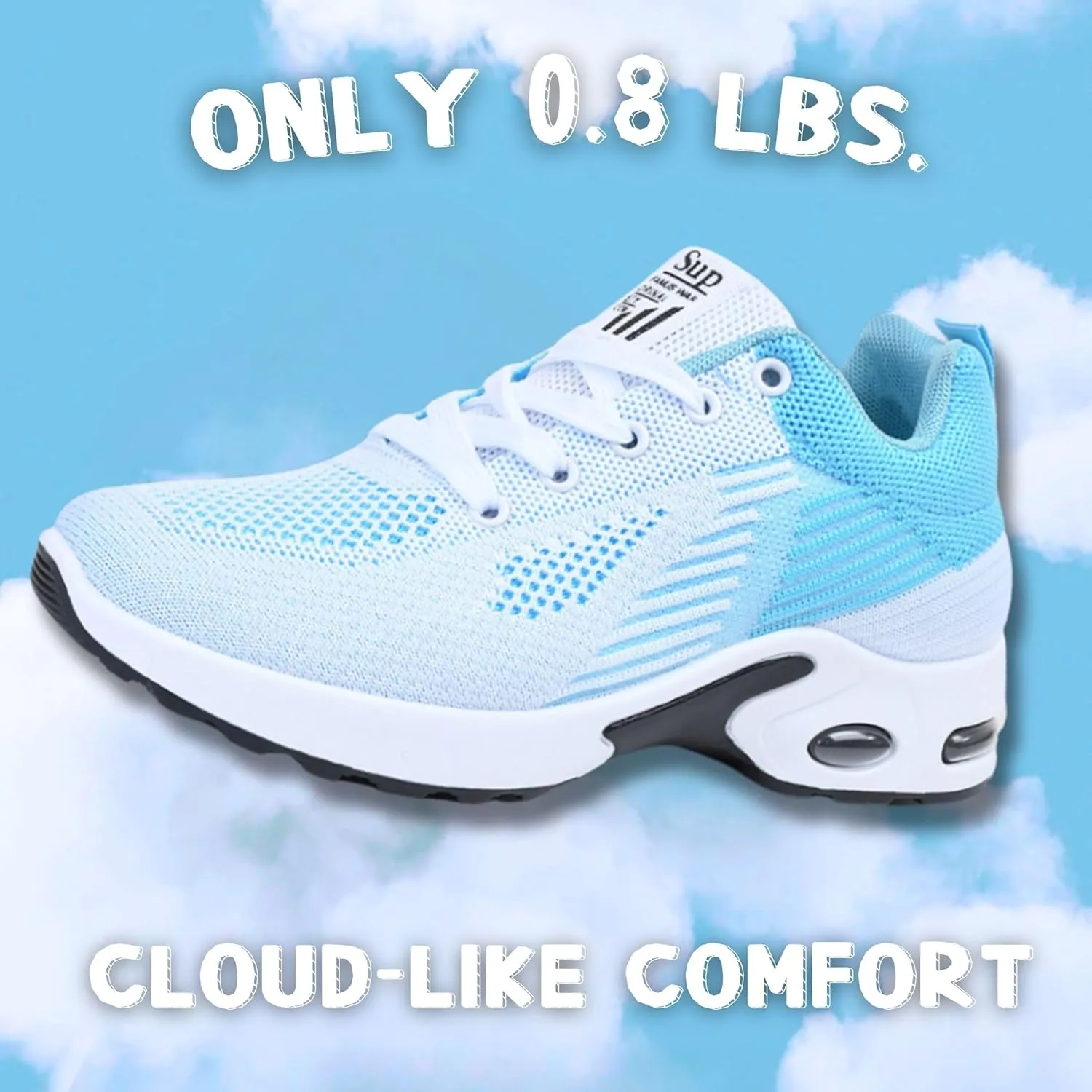 Comfort Sneaker for Women Casual Womens Walking Shoes Lightweight Breathable Mesh Air Cushion Sneaker