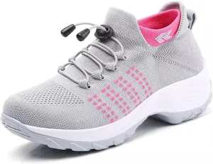 Comfort Wear Orthowear Shoes for Women, Casual Mesh Breathable Streach Comfortwear Orthopedic Shoes for Women