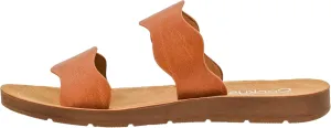 Corkys Footwear Women's Wishy Washy Two Strap Sandal – Trendy and Chic Strap Design, Comfortable, Lightweight, and Durable Summer Sandals for Versatile Fashion