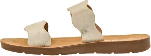 Corkys Footwear Women's Wishy Washy Two Strap Sandal – Trendy and Chic Strap Design, Comfortable, Lightweight, and Durable Summer Sandals for Versatile Fashion