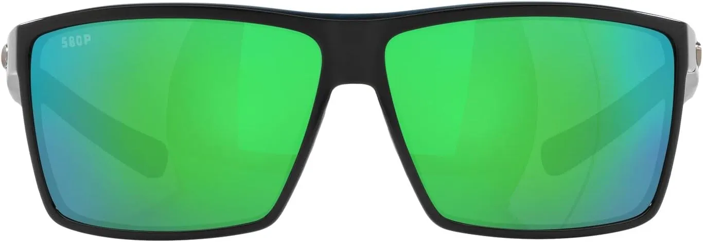 Costa Del Mar Men's Rincon Fishing and Watersports Rectangular Sunglasses