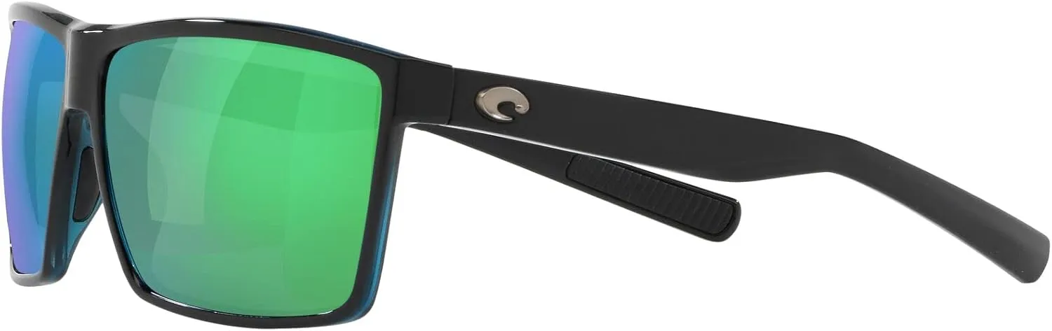 Costa Del Mar Men's Rincon Fishing and Watersports Rectangular Sunglasses