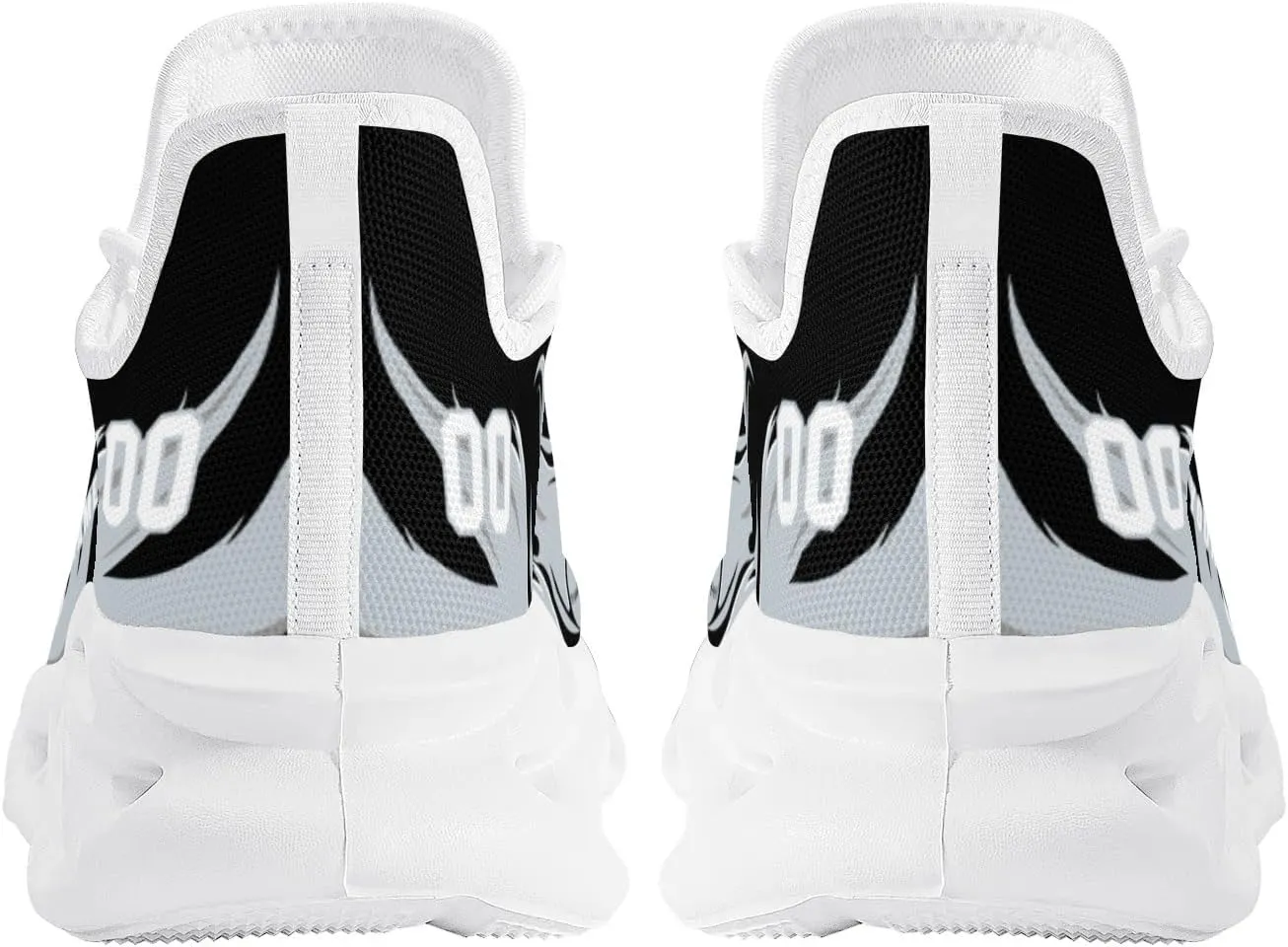 Custom Baseball Flex Control Sneakers Personalized Fan Men's Breathable Name Number Gift Workout Athletic Gym Slip-on Shoes