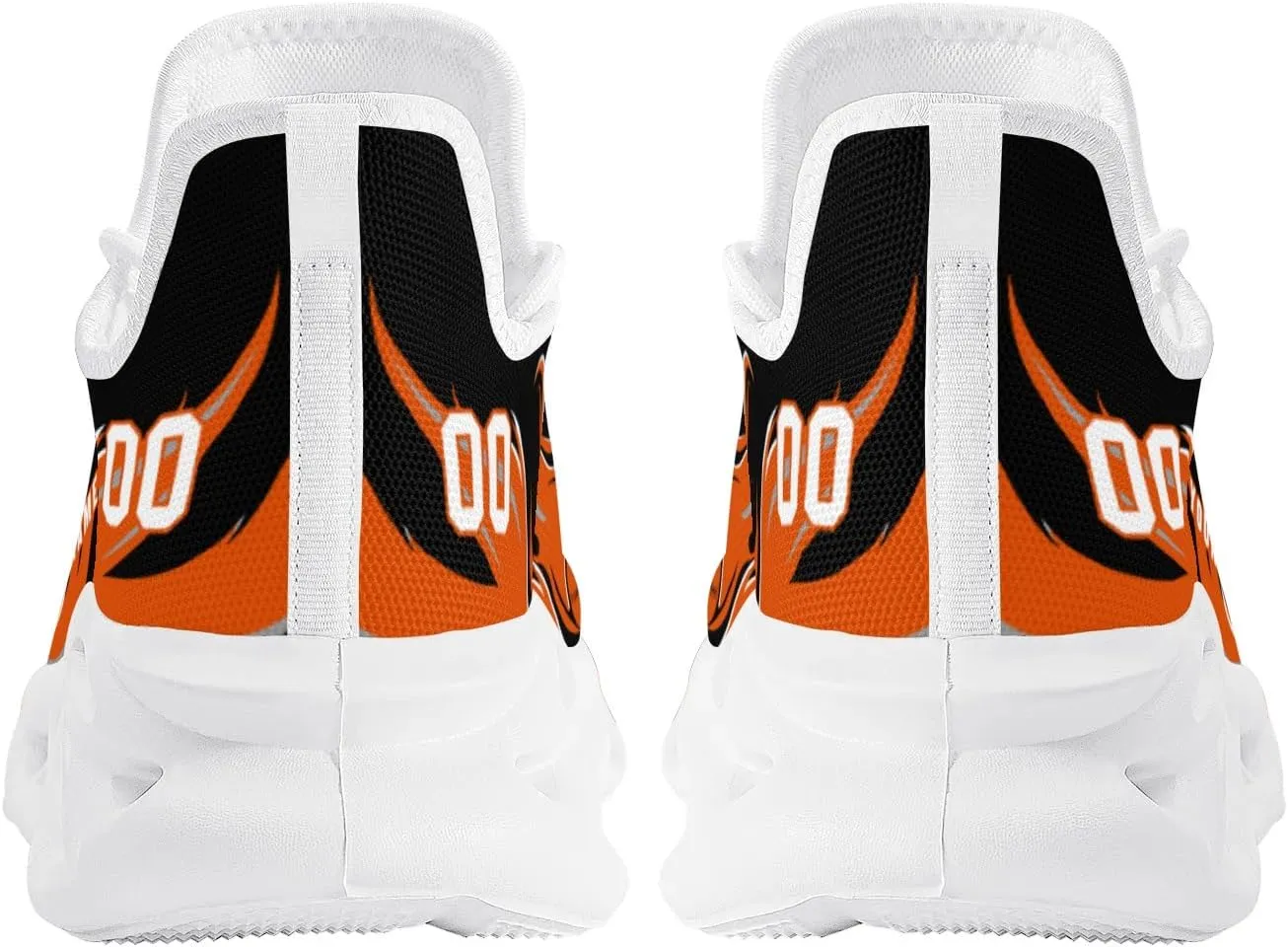 Custom Baseball Flex Control Sneakers Personalized Fan Men's Breathable Name Number Gift Workout Athletic Gym Slip-on Shoes
