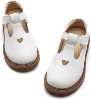 DADAWEN Girls Dress Shoes Mary Jane Flats Back to School Party Wedding Shoes(Toddler/Little Kid/Big Kid)