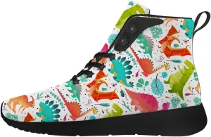 Dinosaur Shoes for Women Men High Top Sneakers High Top Shoes Gifts for Him Her