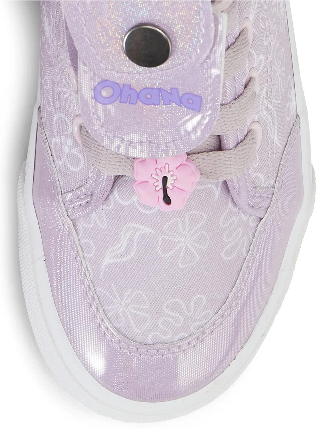 Disney Girls Lilo & Stitch Sneakers - Lilo and Stitch High Top Athletic Shoes - Lilo and Stitch High Top Lace Up Sneakers
