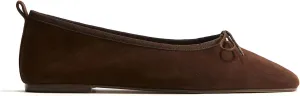 DOEYG Ballet Flats for Women Mary Janes Round Toe Low Heel Bowknot Elastic Straps Flats Shoes