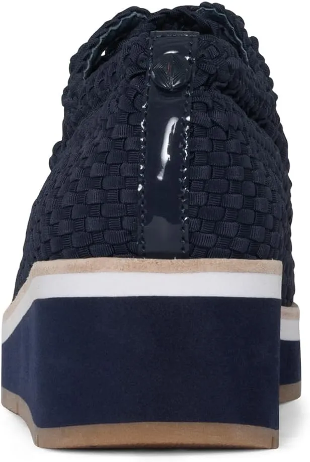 Donald J Pliner Women's Napoli Crepe Elastic Wedge Sneaker