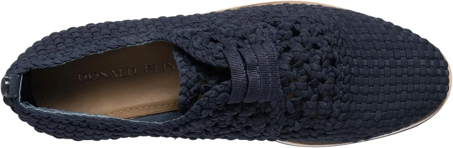 Donald J Pliner Women's Napoli Crepe Elastic Wedge Sneaker
