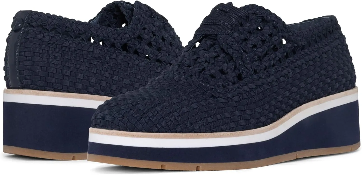 Donald J Pliner Women's Napoli Crepe Elastic Wedge Sneaker