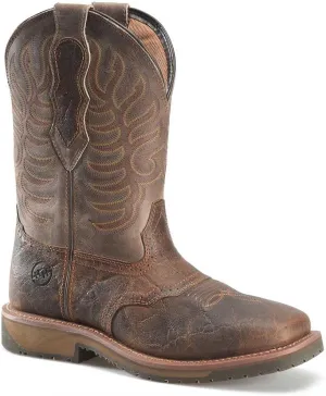 DOUBLE-H Men's Highland 11 Inch EH SR, Dark Beige - 10.5 D