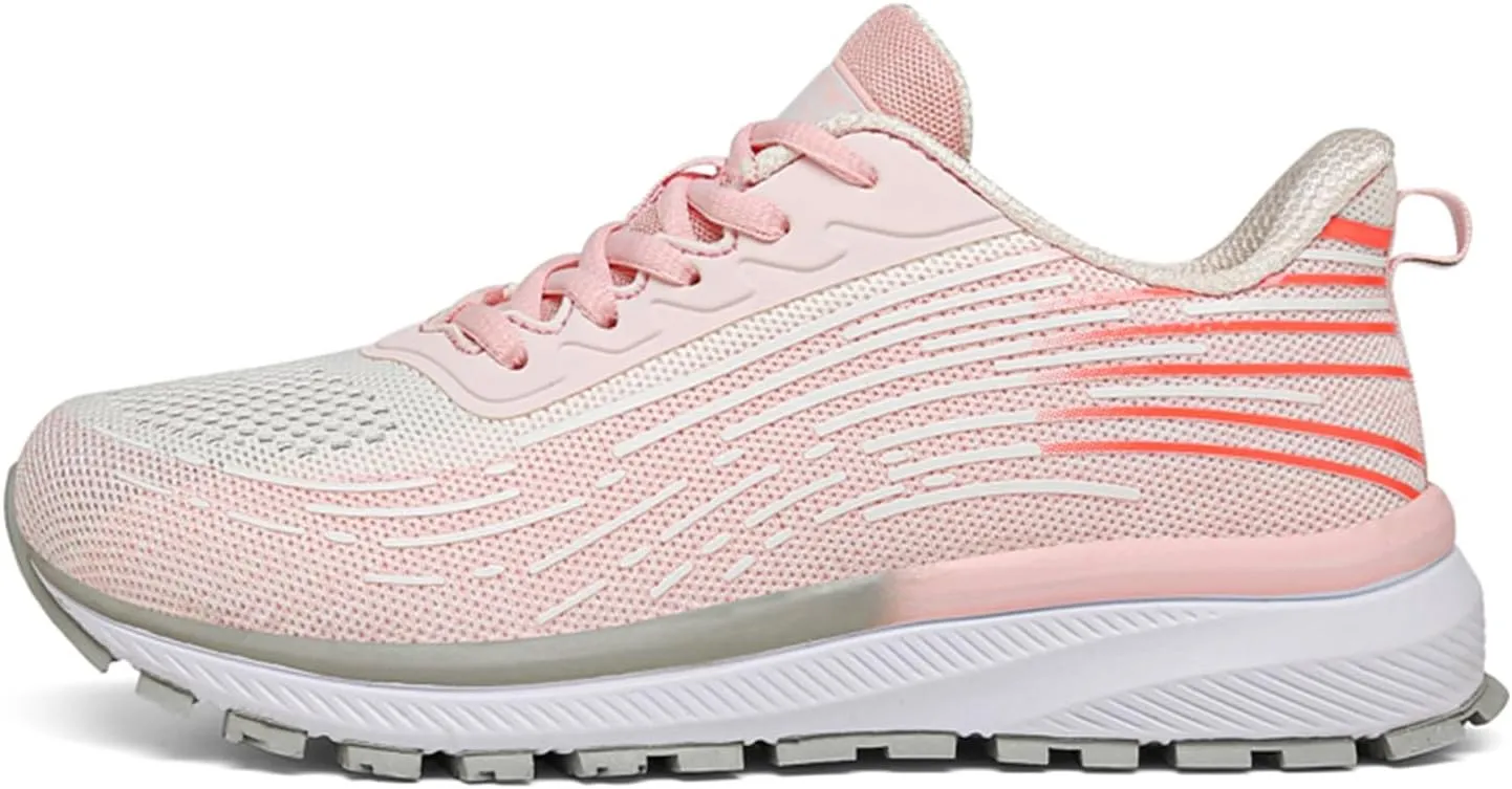 DUORO Womens Walking Shoes Comfortable Lightweight Breathable Non Slip Athletic Gym Workout Training Sneakers
