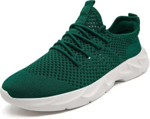 EGMPDA Men's Tennis Shoes Walking Lightweight Breathable Fashion Sneakers Non Slip Workout Gym Shoes for Running