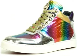 FI-2384 Multicolor Lace up High top Sneakers