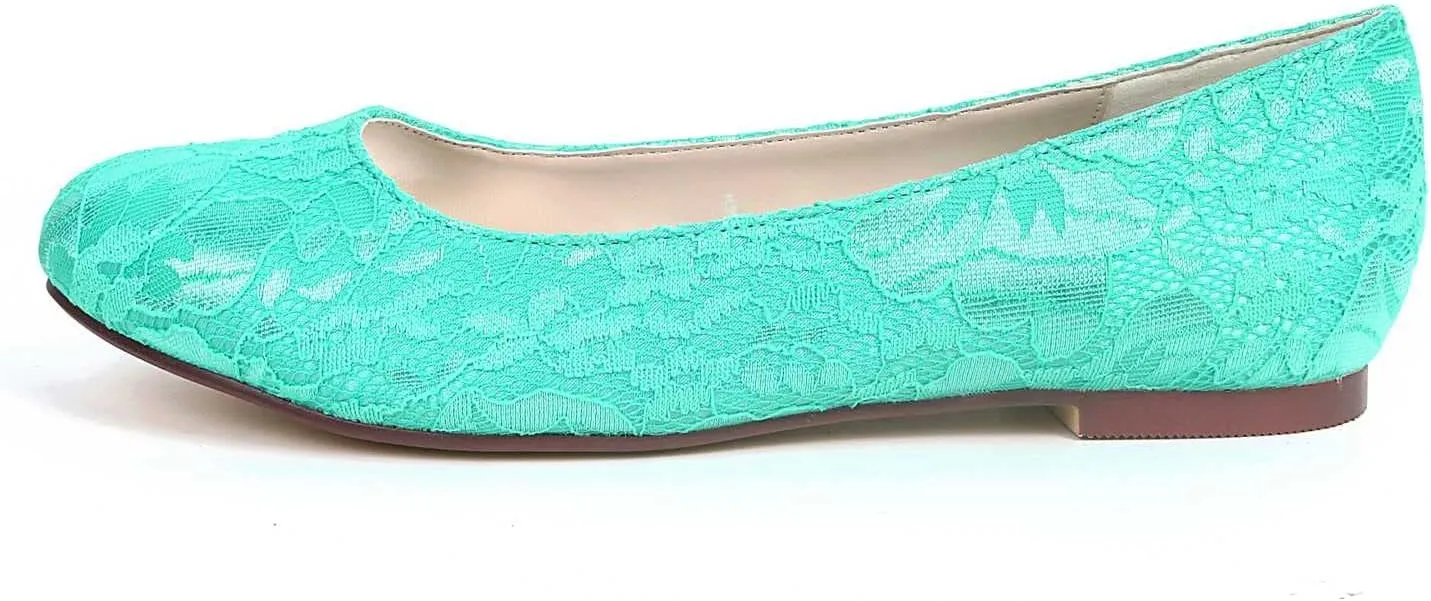 Flats Shoes for Women, Round Toe Knit Ballet Flats Shoes,Washable Soft Slip on Dressy Shoes for Business Casual, Office, Work, Weddin