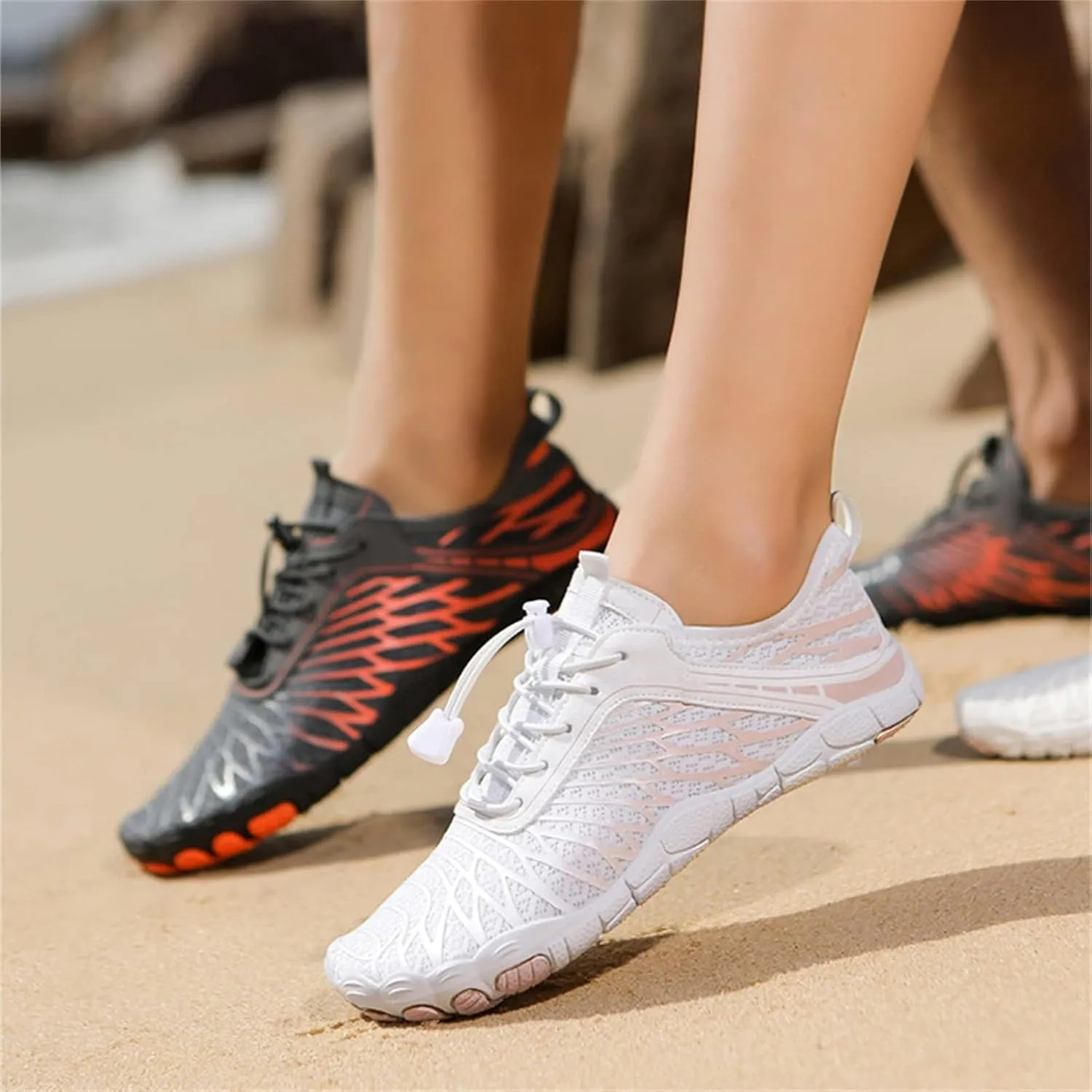Footwear for Women Men Waterproof Barefoot Shoes Running Breathable Healthy & Non-Slip Hiking Walking Shoes 2025 Summer