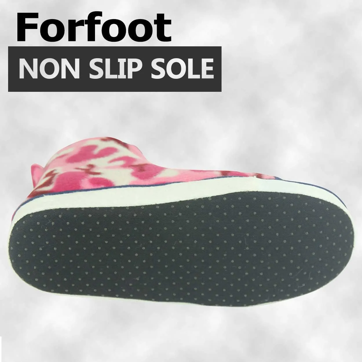 Forfoot Sneaker Slippers Men Comfy Cozy Indoor House Shoes Non Slip