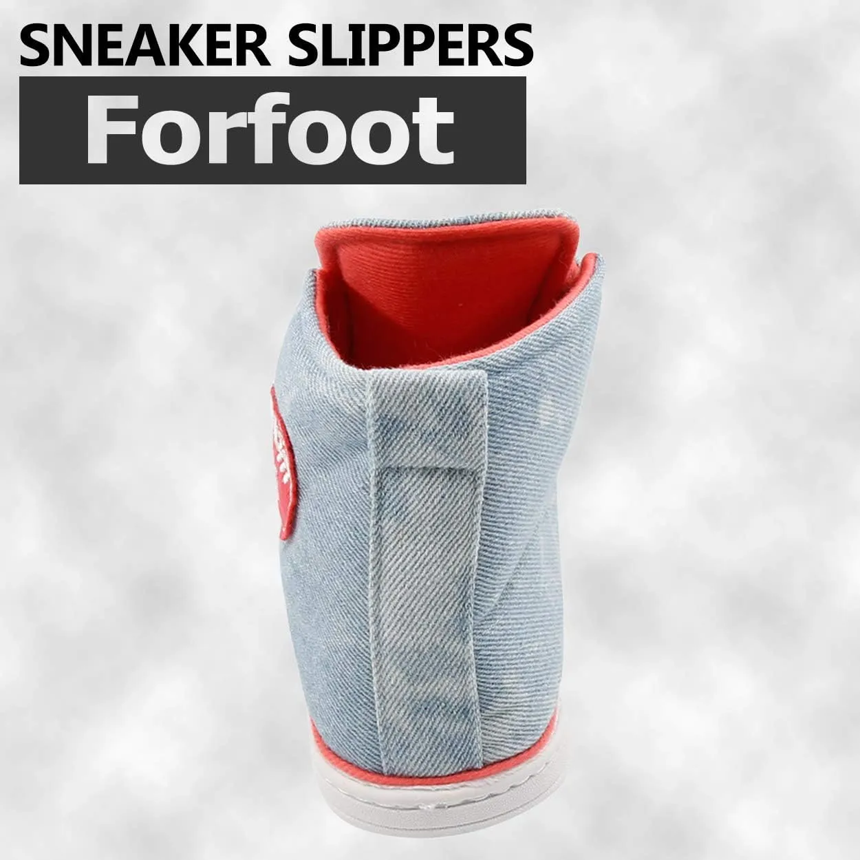 Forfoot Sneaker Slippers Men Comfy Cozy Indoor House Shoes Non Slip