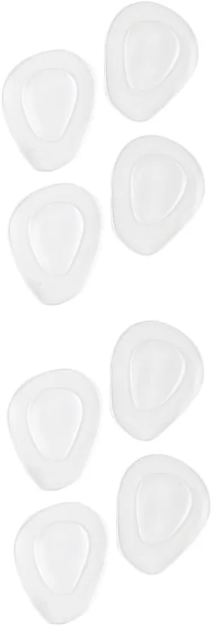 Gatuida Sets Women's High-Heeled Shoes Pad Half Yard Insoles Non-Slip Cushion for Heel Spurs Flat Shoes Inserts Pairs