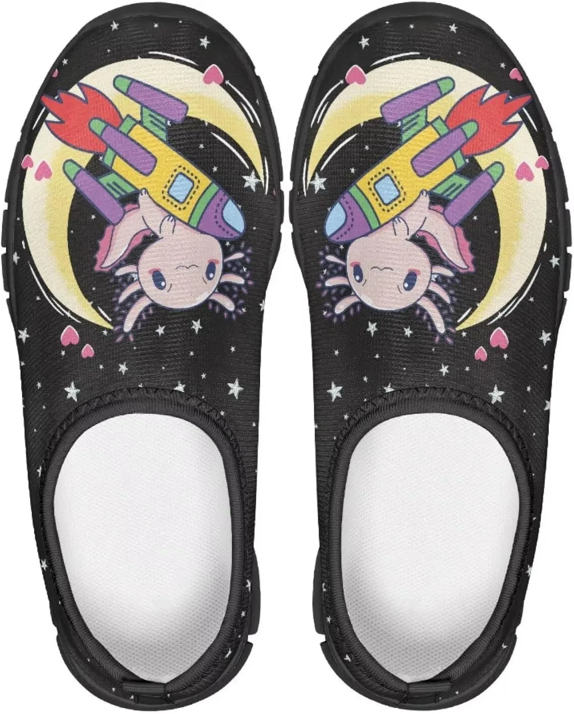 GOSTONG Boys Girls Slip On Sneakers Little Big Kids Casual Gym Tennis Shoes Lightweight Non Slip Walking Shoes Black Sole Size 11-15