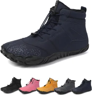 Grounded Barefoot Footwear for Women Men, Waterproof Winter Summer Hike Boots Womens, Wide Toe Beach Trekking Shoes