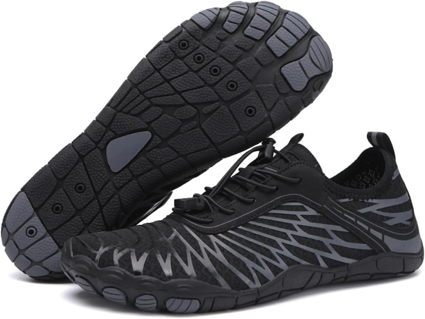 Grounded Barefoot Footwear for Women Men, Waterproof Winter Summer Hike Boots Womens, Wide Toe Beach Trekking Shoes