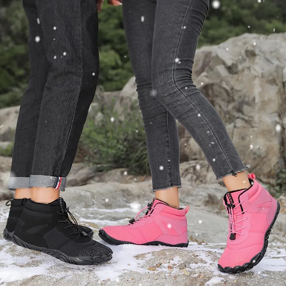 Grounded Barefoot Footwear for Women Men, Waterproof Winter Summer Hike Boots Womens, Wide Toe Beach Trekking Shoes
