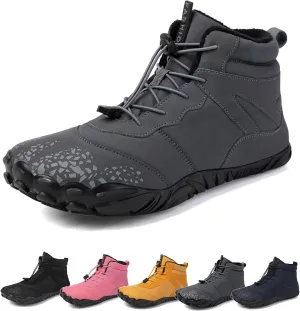 Grounded Barefoot Footwear for Women Men, Waterproof Winter Summer Hike Boots Womens, Wide Toe Beach Trekking Shoes