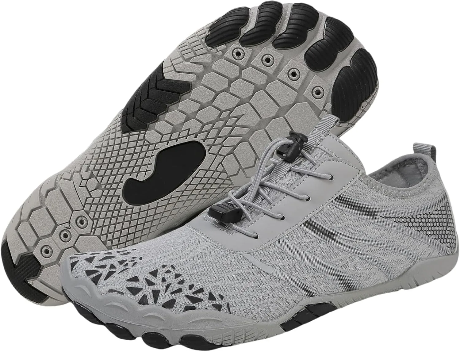 Grounded Barefoot Shoes for Men Women, Toe Shoes with Zero Drop, Non Slip Workout Shoes for Women Mens, Hiking Water Shoes, Barefoot Shoes as Neuropathy Shoes