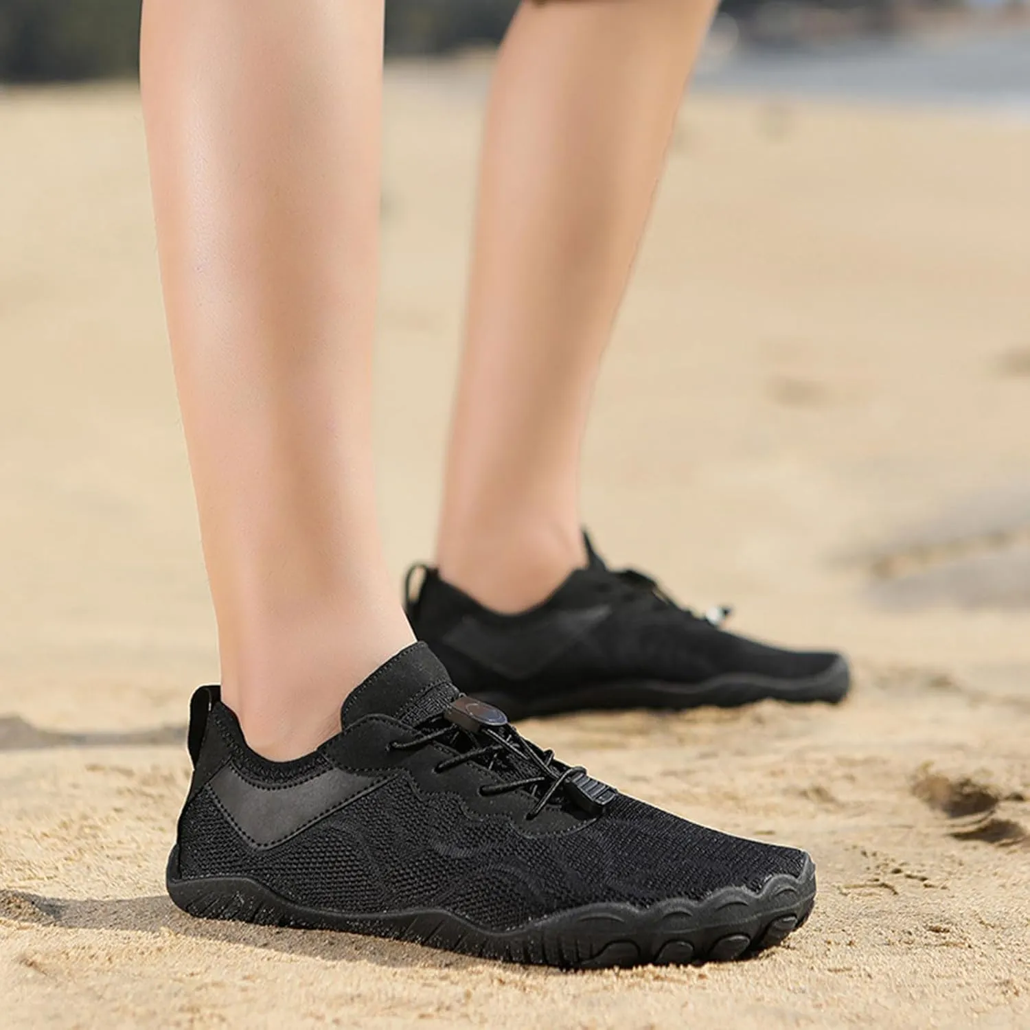 Grounded Footwear for Women Non Slip Barefoot Shoes Running Hiking Walking Shoe for Men Healthy & Non-Slip Wide Toe Box Beach Sneaker Lightweight Breathable Water Resistant Sneakers Comfort Wear Shoes
