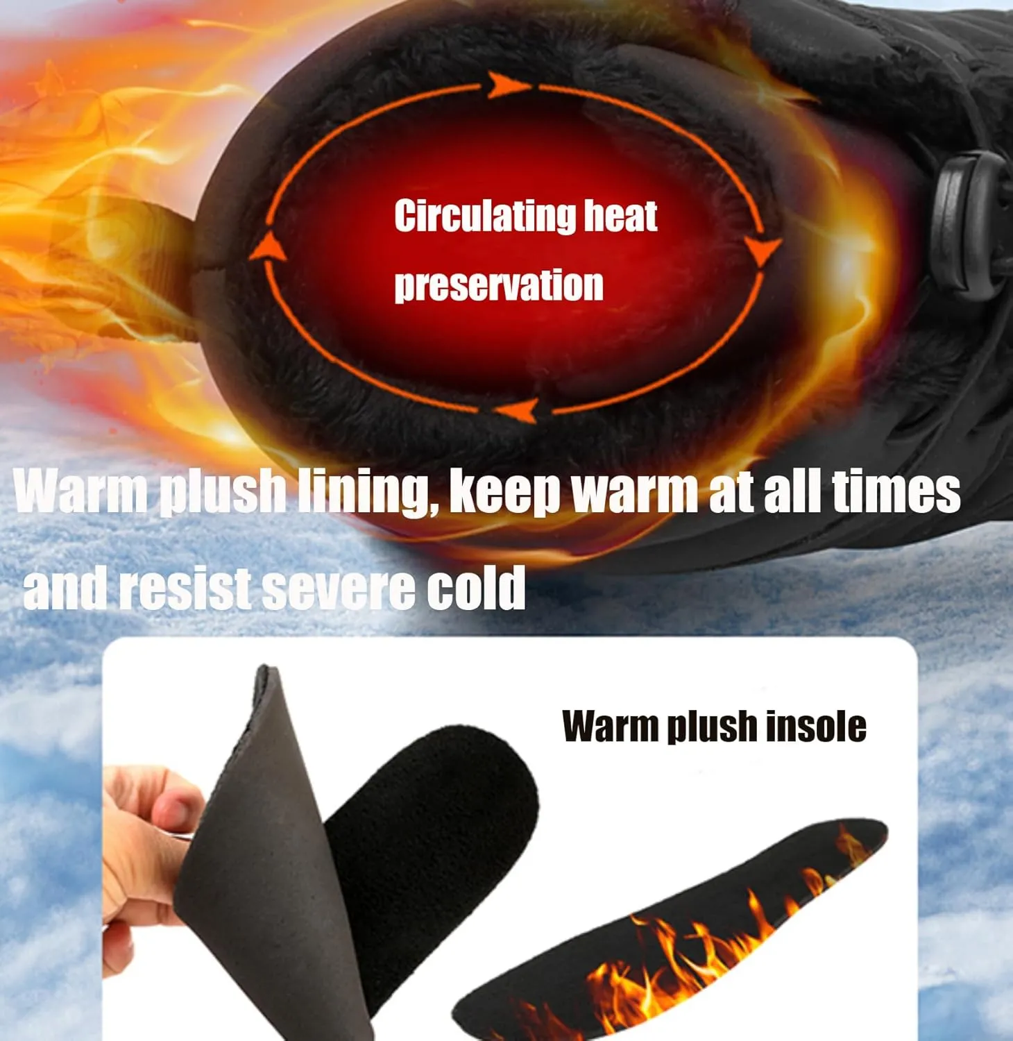Grounded Winter Footwear for Women, Hike Winter Footwear Barefoot Womens,Wide Toe Box Shoes Waterproof Boots Sneakers