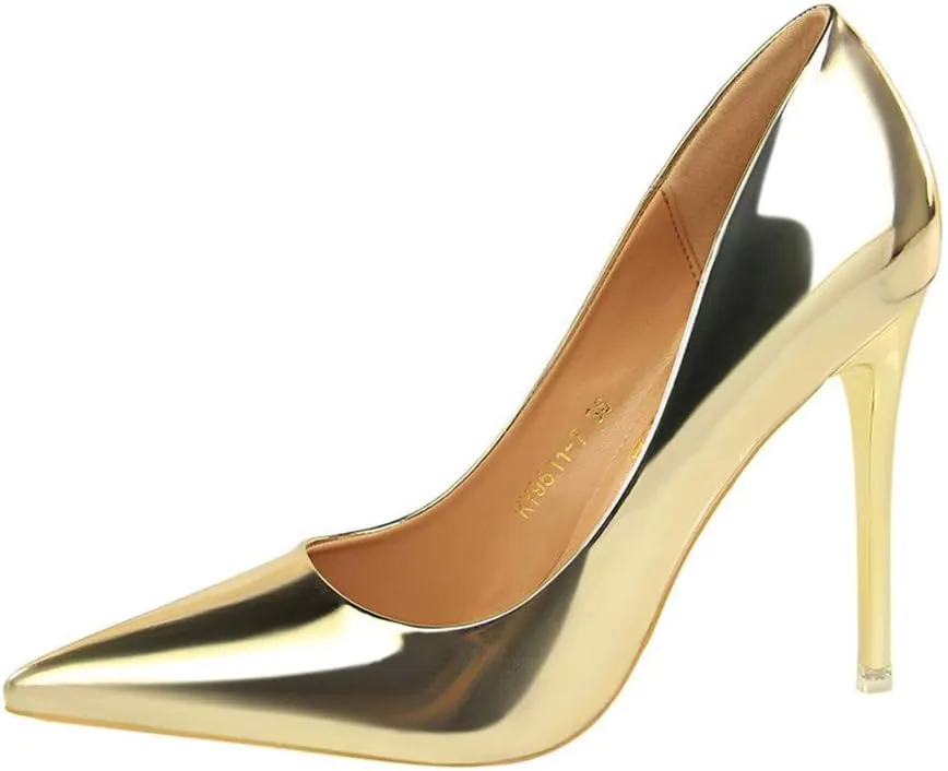 Hee grand Classic Pointed Toe Heels for Women Fashion Suede Stiletto Wedding Party Dress Shoes Office Pumps Lady High Heels
