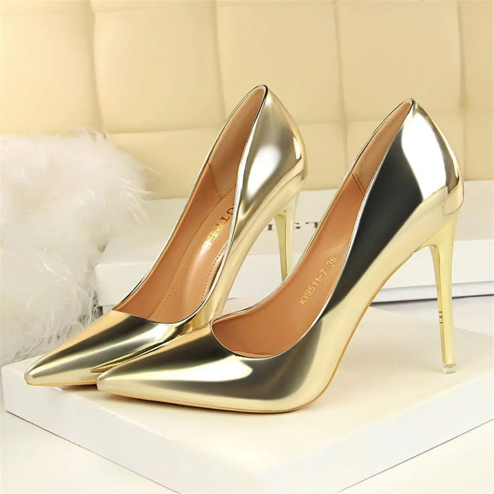 Hee grand Classic Pointed Toe Heels for Women Fashion Suede Stiletto Wedding Party Dress Shoes Office Pumps Lady High Heels