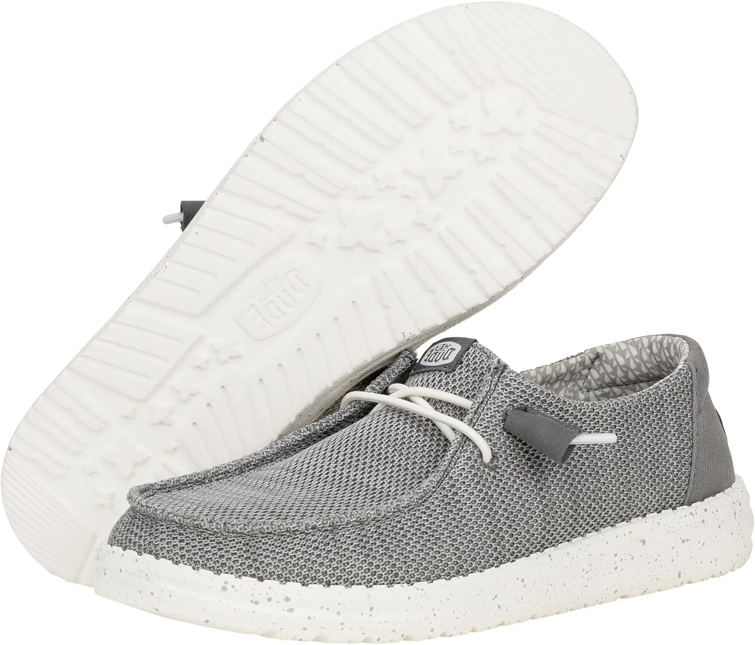 HEYDUDE Wendy Stretch Sox, Women’s Shoes, Women’s Slip-on Loafers, Comfortable & Light-Weight