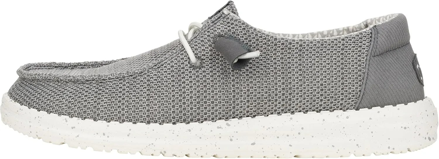 HEYDUDE Wendy Stretch Sox, Women’s Shoes, Women’s Slip-on Loafers, Comfortable & Light-Weight