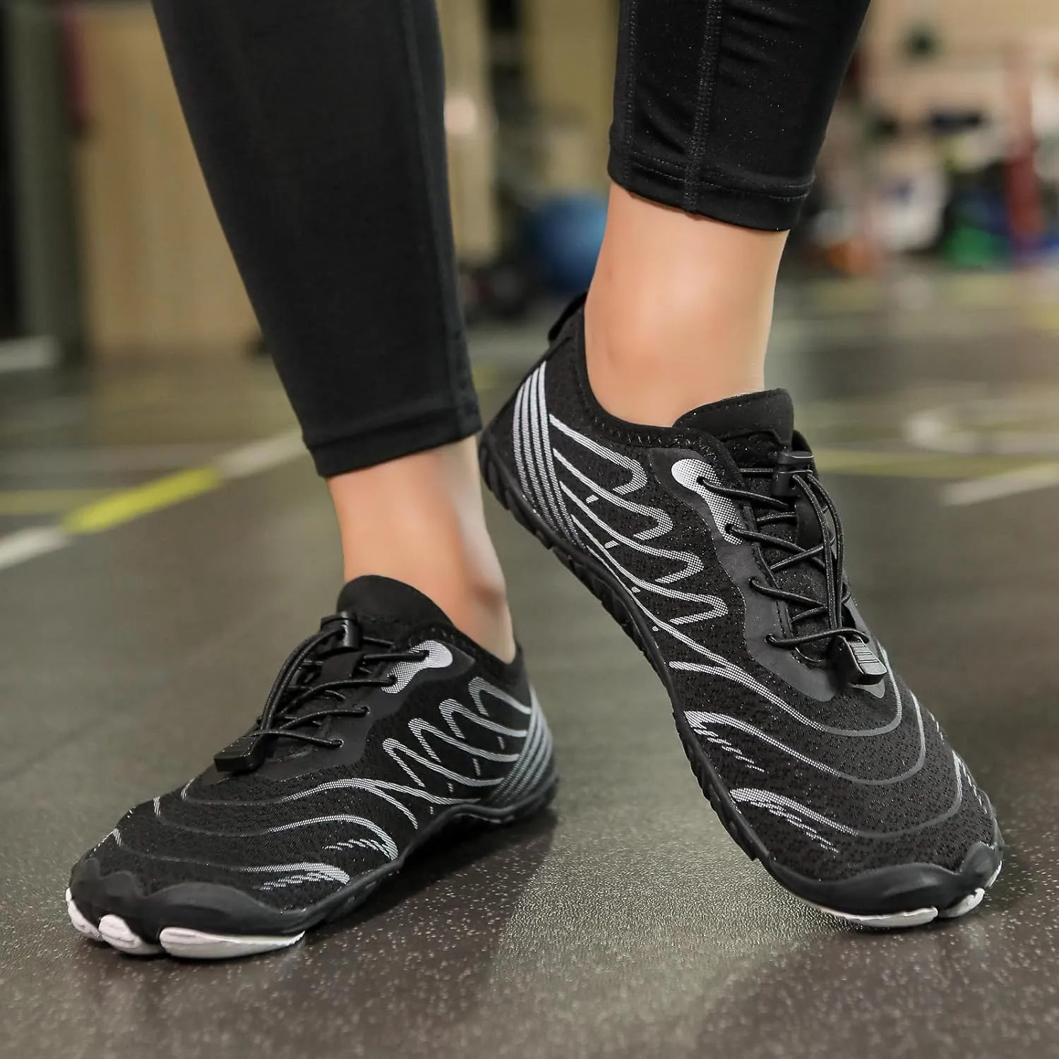 Hike Barefoot Shoes Footwear Women Men Pro Barefoot Shoes Wide Toe Box Athletic Hiking Shoes, Breathable Non-Slip Quick Dry Trail Running Shoes